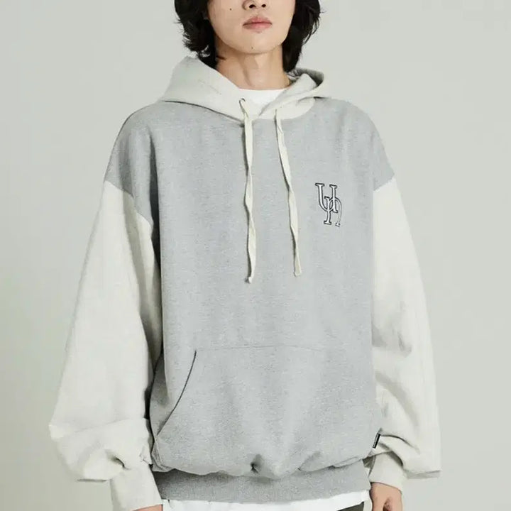 [SOLD OUT] (L) 어반스터프 컬러 매칭 후디 그레이