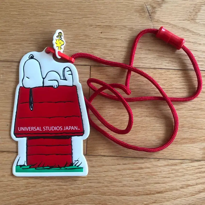 [BUNJANG] Universal Studios Japan Snoopy Pass Case / USJ 유니버셜 스튜디오 재팬 스누피 패스케이스
