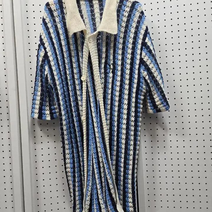 [BUNJANG] ROMWE Striped Knit Long Cardigan XL / (1463)ROMWE스트라이프 니트 롱 가디건xl