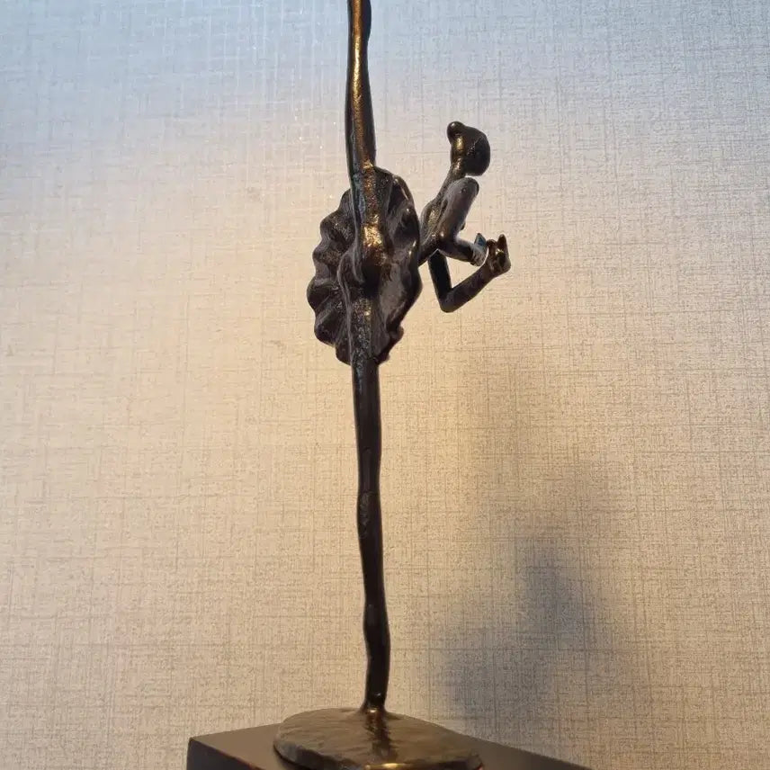 [BUNJANG] Bronze Ballerina Sculpture / [미니 동 브론즈 작품]  발레리나   - 총 높이 31cm