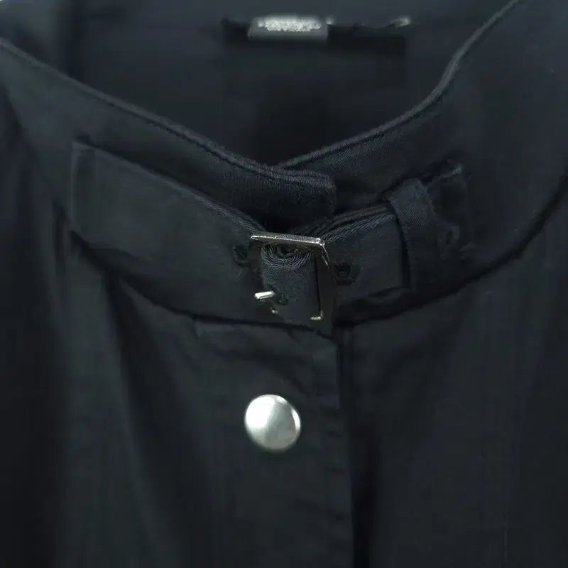 [BUNJANG] DKNY Multi Pocket Long Field Vest Black M20207 / 도나카란뉴욕 멀티 포켓 롱 야상 베스트 블랙 M20207