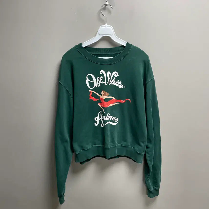 [BUNJANG] Off-White Airline Sweatshirt / 18FW 오프화이트 에어라인 스웻셔츠