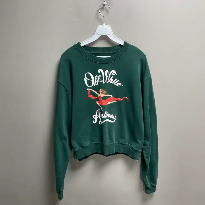 [BUNJANG] Off-White Airline Sweatshirt / 18FW 오프화이트 에어라인 스웻셔츠