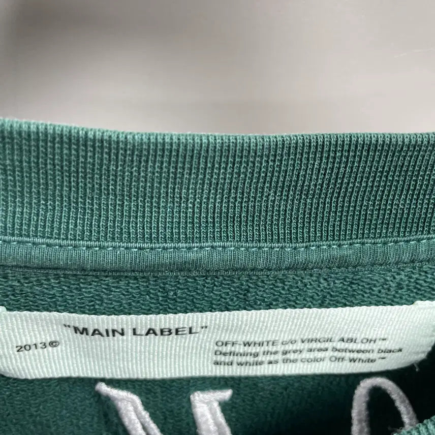 [BUNJANG] Off-White Airline Sweatshirt / 18FW 오프화이트 에어라인 스웻셔츠