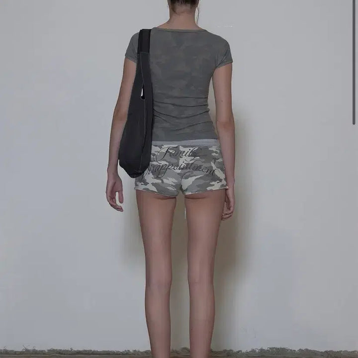 [SOLD OUT] [새상품] 스컬프터 Camouflage Shorts Ash M