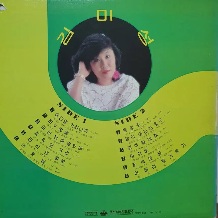 [BUNJANG] Kim Mi Sung Where Are You Going LP 1986 / 김미성 어디로 가십니까 LP 1986