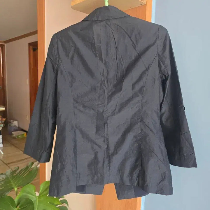[BUNJANG] Olivia Lauren Black Linen Jacket (Size 95) / 올리비아로렌 블랙 린넨 자켓 95