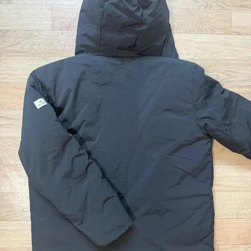 [SOLD OUT] 스노우피크 경량 후드 패딩 블랙 M
