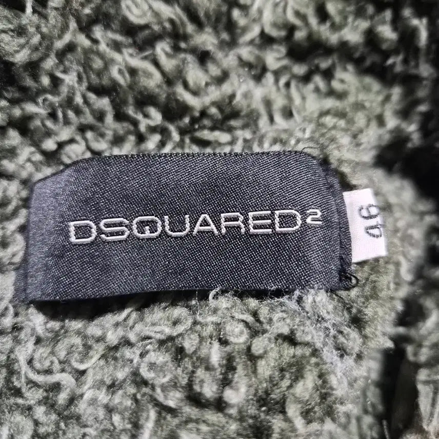 [BUNJANG] DSQUARED2 Washed Denim Fur Jacket / DSQUARED2 워싱 데님 퍼 자켓