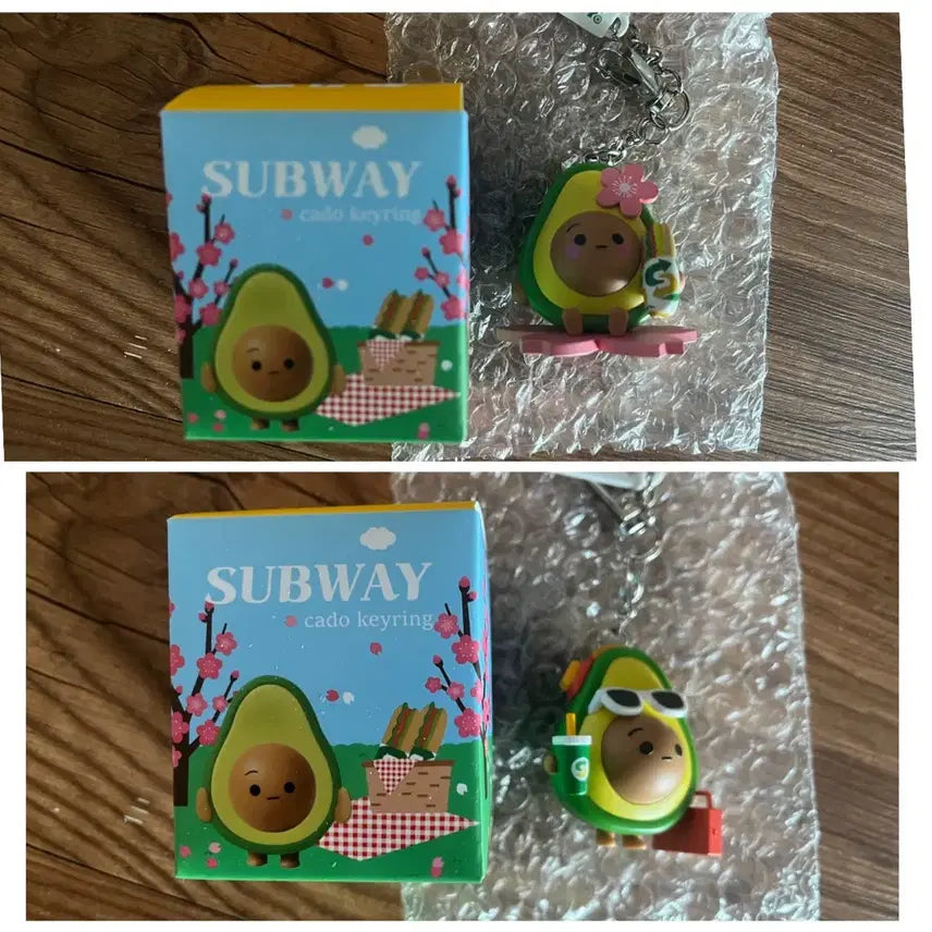[SOLD OUT] 써브웨이 아보카도 키링 2개 일괄