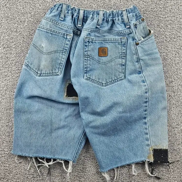[BUNJANG] Carhartt Denim Shorts (38") / 칼하트 데님 쇼츠 반바지 커스텀 ( 38" ) / 11986