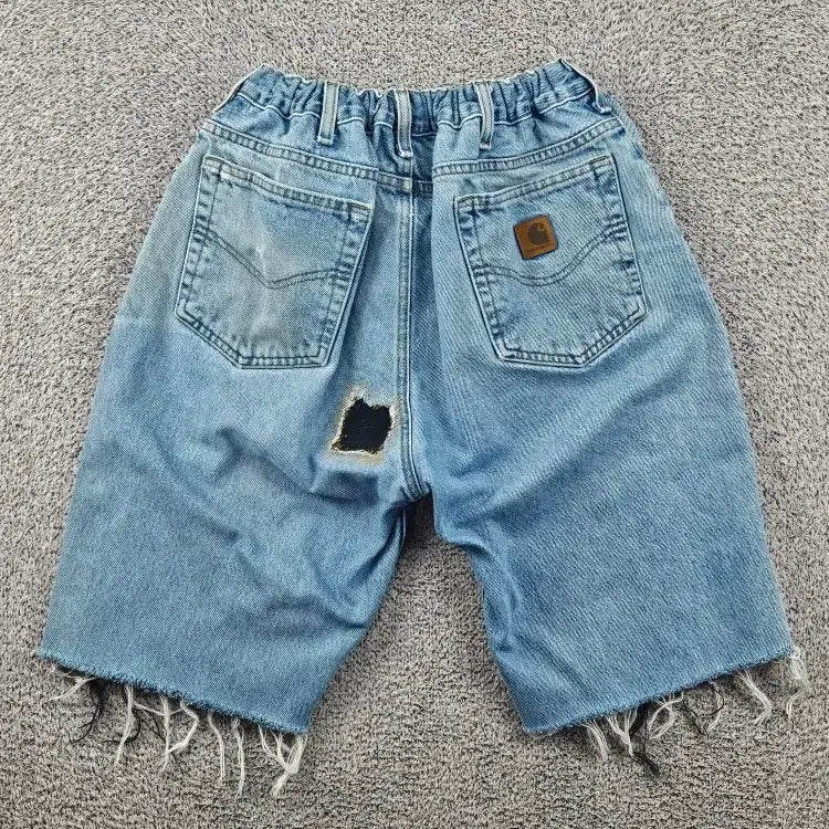 [BUNJANG] Carhartt Denim Shorts (38") / 칼하트 데님 쇼츠 반바지 커스텀 ( 38" ) / 11986