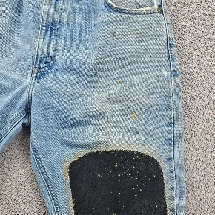 [BUNJANG] Carhartt Denim Shorts (38") / 칼하트 데님 쇼츠 반바지 커스텀 ( 38" ) / 11986