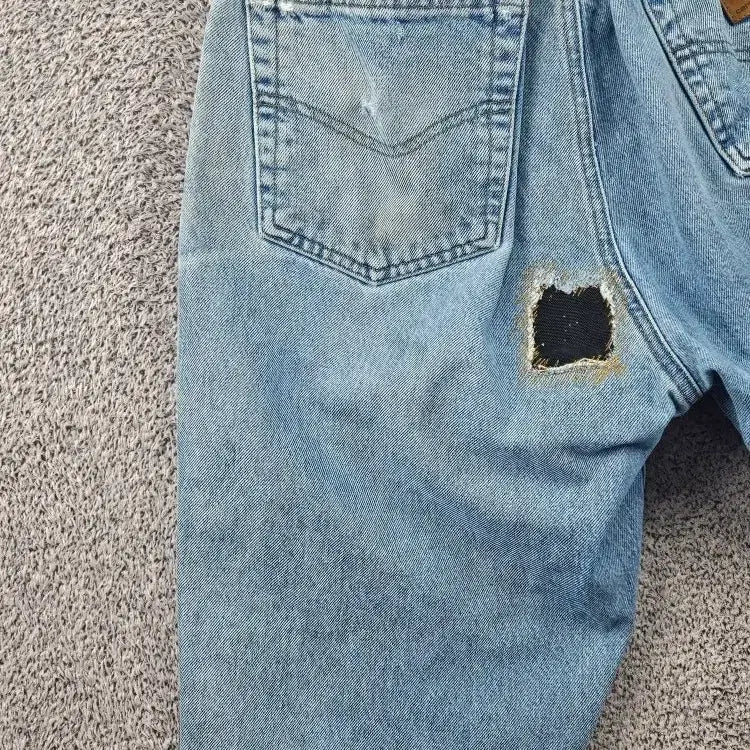 [BUNJANG] Carhartt Denim Shorts (38") / 칼하트 데님 쇼츠 반바지 커스텀 ( 38" ) / 11986