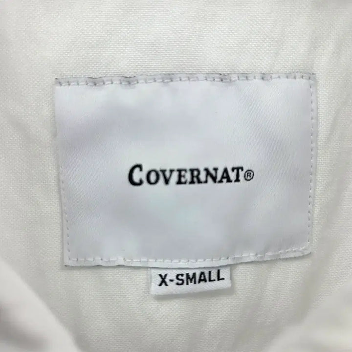 [BUNJANG] Covernat White Long Sleeve Shirt / XS 커버낫 긴팔 셔츠 화이트