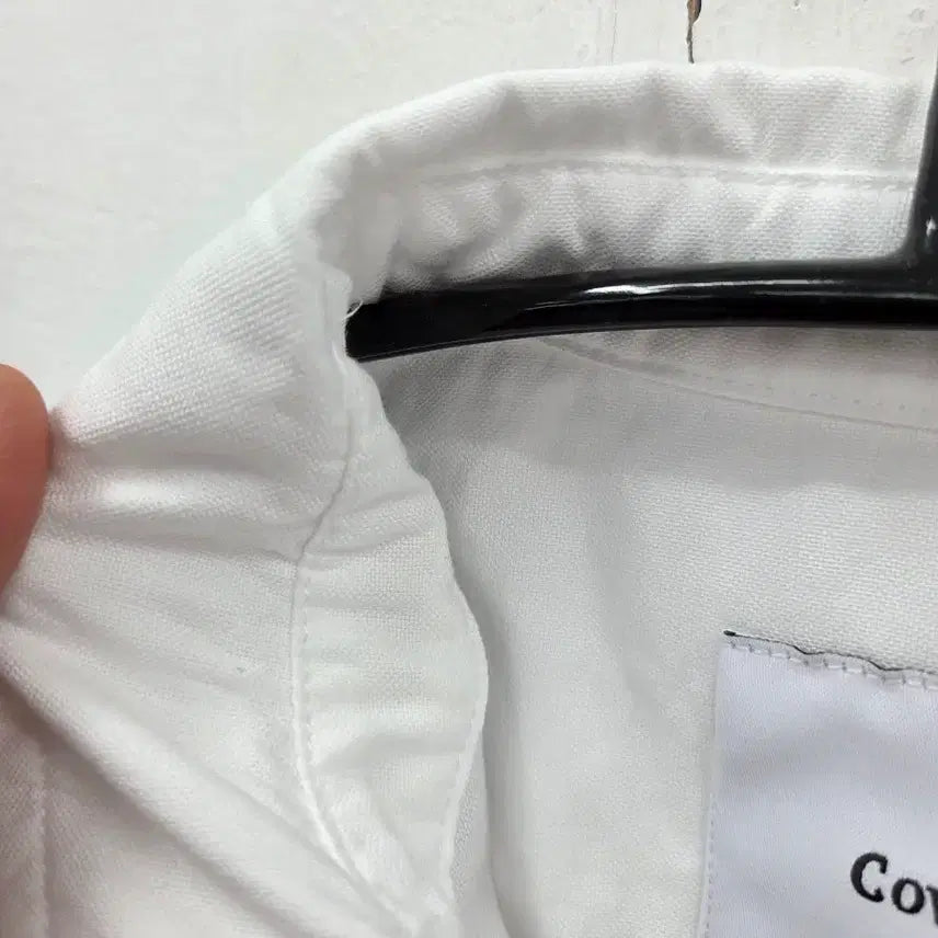 [BUNJANG] Covernat White Long Sleeve Shirt / XS 커버낫 긴팔 셔츠 화이트