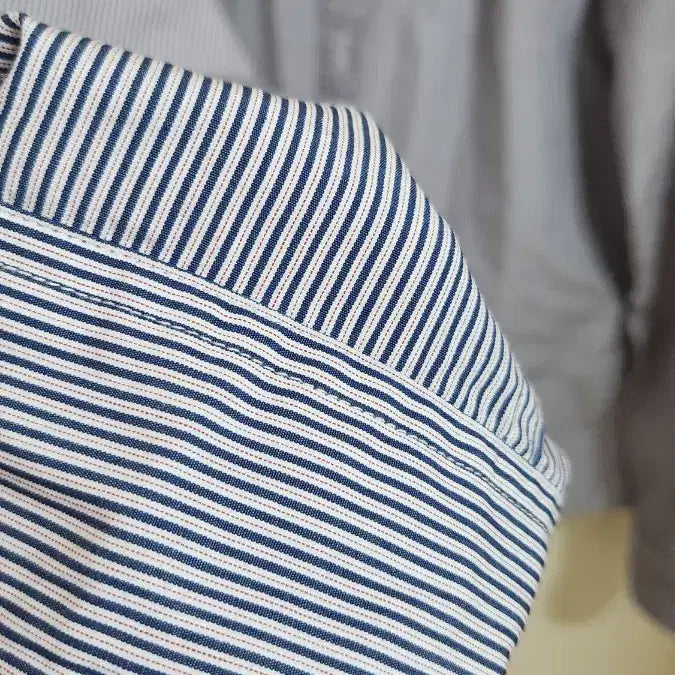 [BUNJANG] Tommy Hilfiger Custom Fit Striped Shirt / 타미힐피거 스트라이프 커스텀핏M