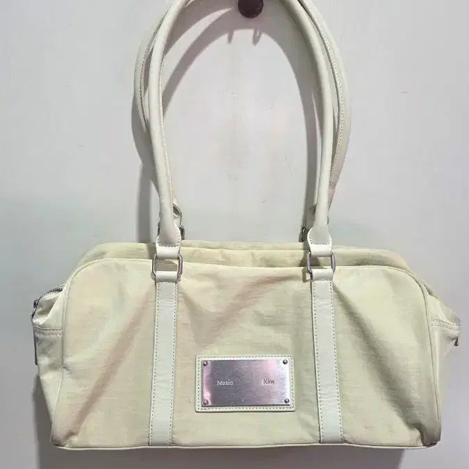 [BUNJANG] Matinkim Sporty Tote Shoulder Bag Ivory / 마뗑킴 스포티 토트백 숄더백 아이보리