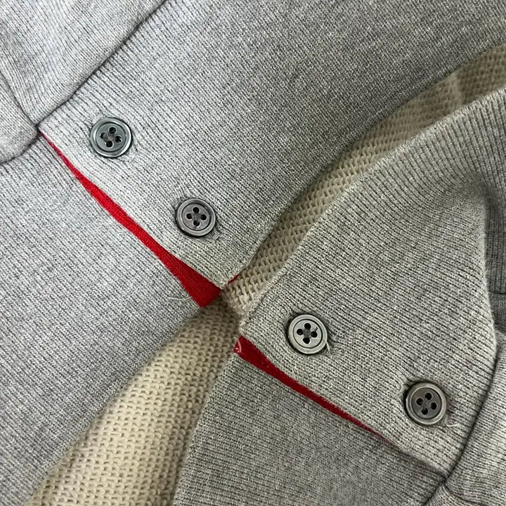 [SOLD OUT] [정품] 4 톰브라운 백삼선 후드집업 그레이