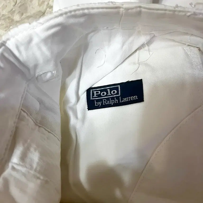 [SOLD OUT] [34] 폴로 POLO 화이트 오버사이즈 코튼 팬츠