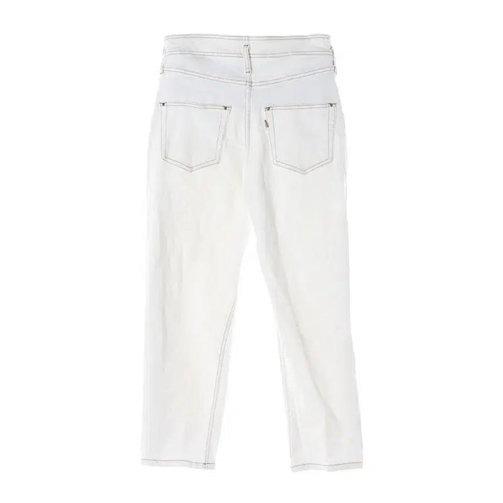 [BUNJANG] Claudie Pierlot White Denim Pants / 끌로디피에로 화이트 데님 팬츠