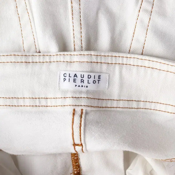 [BUNJANG] Claudie Pierlot White Denim Pants / 끌로디피에로 화이트 데님 팬츠
