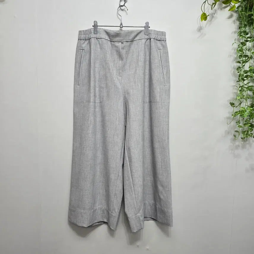 [BUNJANG] DKNY Wide Banding Pants / DKNY 와이드 밴딩 팬츠 9부