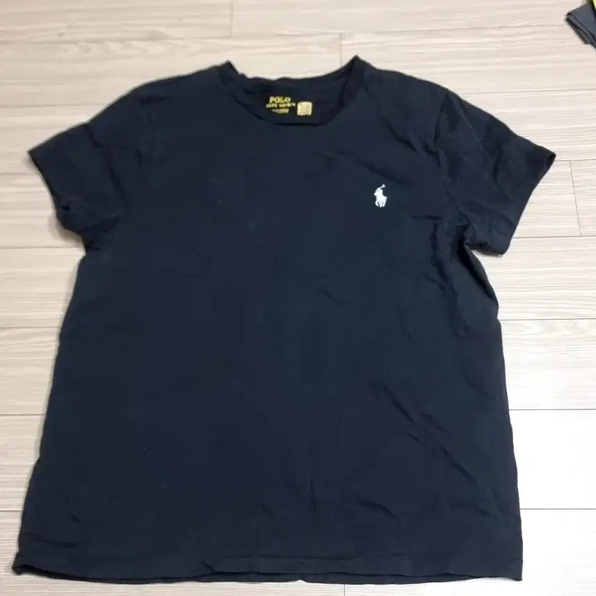 [BUNJANG] Polo Ralph Lauren Black Short Sleeve T-shirt (Large) / 폴로 랄프로렌 블랙 반팔 티셔츠(라지 실측확인)