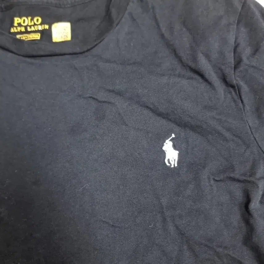 [BUNJANG] Polo Ralph Lauren Black Short Sleeve T-shirt (Large) / 폴로 랄프로렌 블랙 반팔 티셔츠(라지 실측확인)