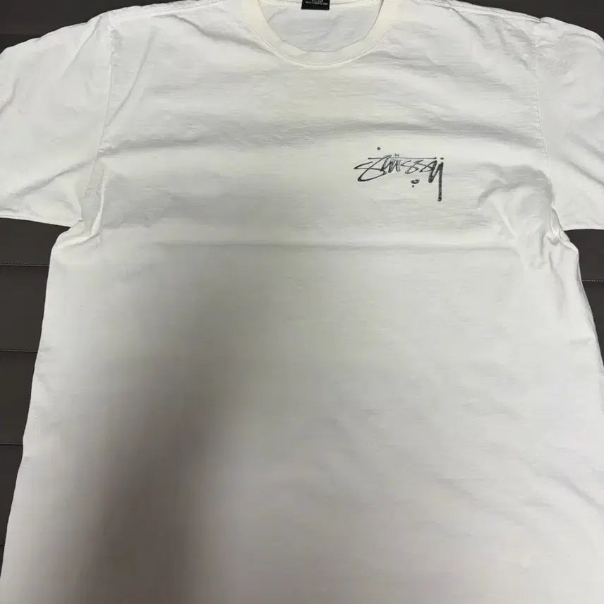 [BUNJANG] Stussy Mercury T-shirt White XL / 스투시 머큐리 티셔츠 화이트 XL