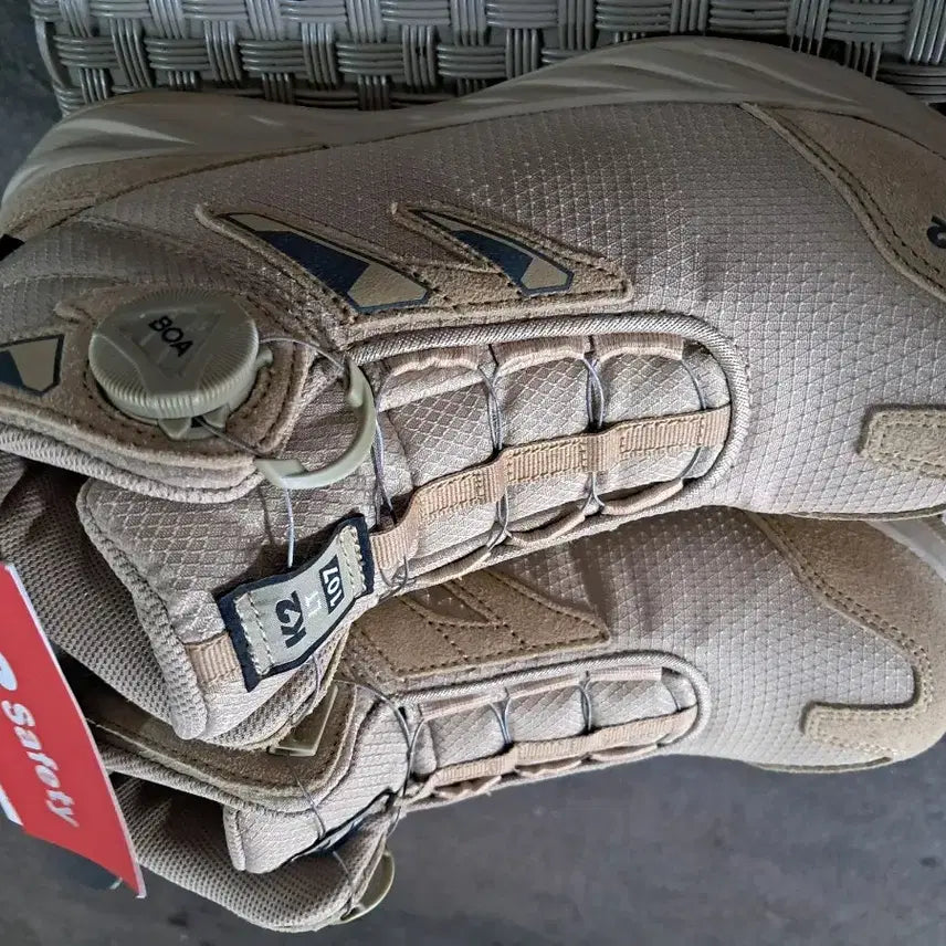 [BUNJANG] K2 Safety Hiking Boots Beige 250/255 / K2 최고급 다이얼 안전화 등산화 새상품250/255