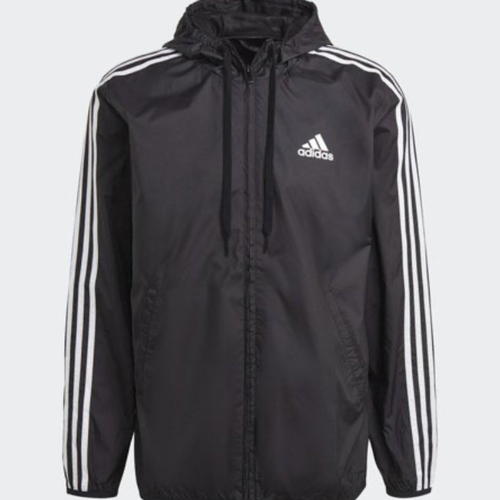 [BUNJANG] Adidas Essentials 3-Stripes Windbreaker (L) / 아디다스 바람막이 L