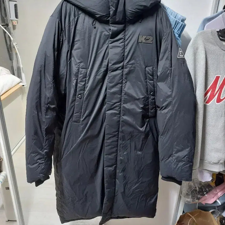 [BUNJANG] K2 Goose Down Long Padded Jacket (Unisex) / K2 구스 롱패딩 새상품 남여공용