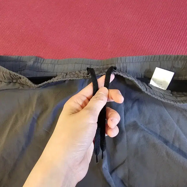 [BUNJANG] Layered Athletic Shorts / 배색 2중 레이어드 반바지