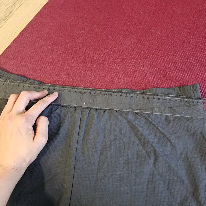 [BUNJANG] Layered Athletic Shorts / 배색 2중 레이어드 반바지
