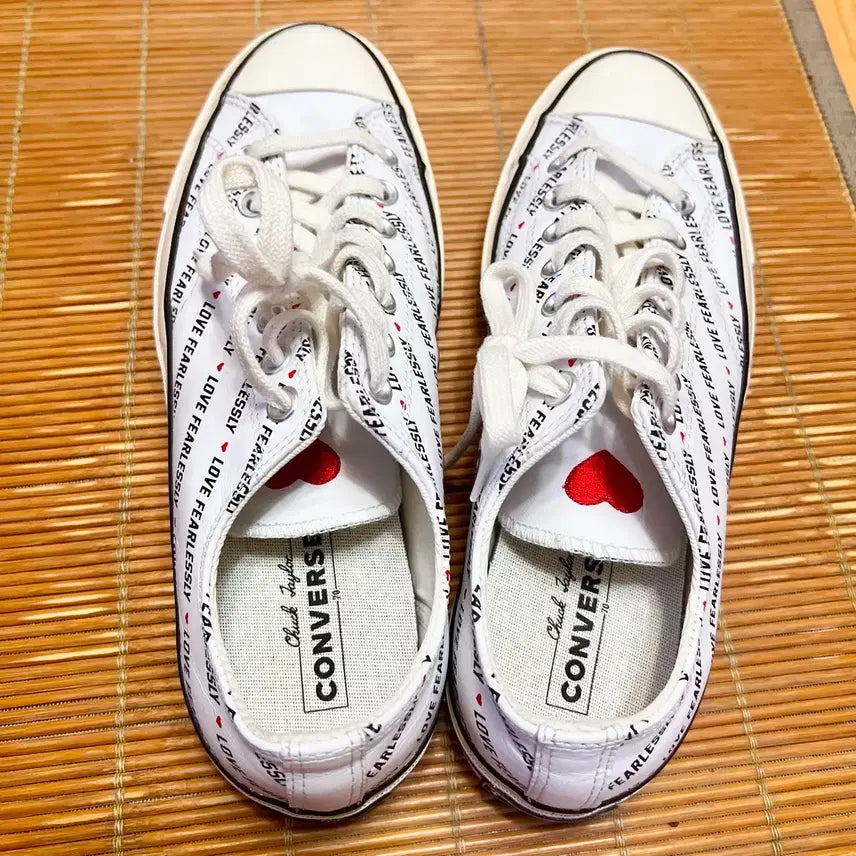 [SOLD OUT] [270] 컨버스 척70 러브 피어리슬리 로우 화이트