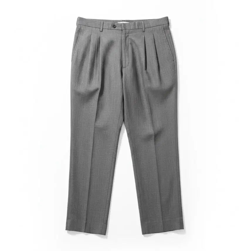 [BUNJANG] TMB Gray Pleated Slacks / TMB 그레이 핀턱 슬랙스 바지