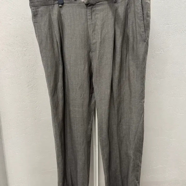 [BUNJANG] TMB Gray Pleated Slacks / TMB 그레이 핀턱 슬랙스 바지