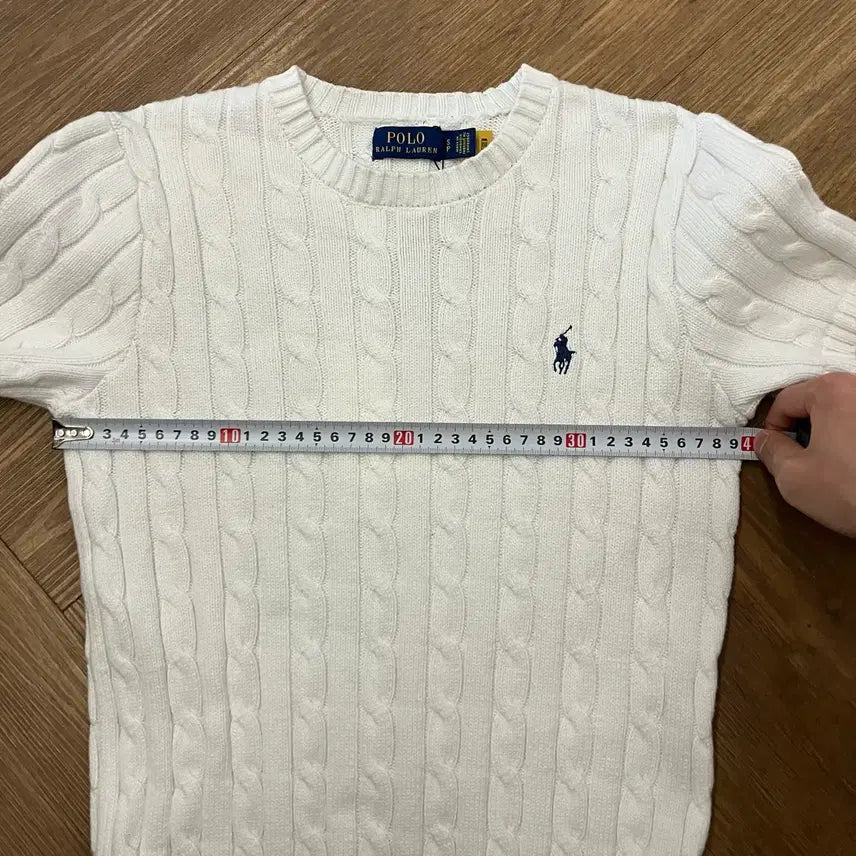 [SOLD OUT] N342 폴로 꽈배기 니트 반팔 큐알제품