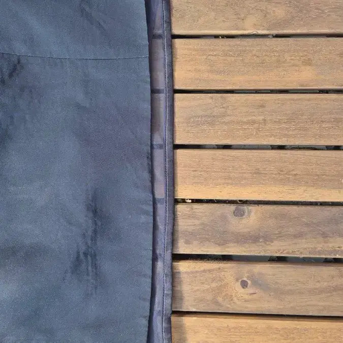 [BUNJANG] Kuho Two-Tone Sleeveless Dress / 구호 배색 민소매 원피스 견100%