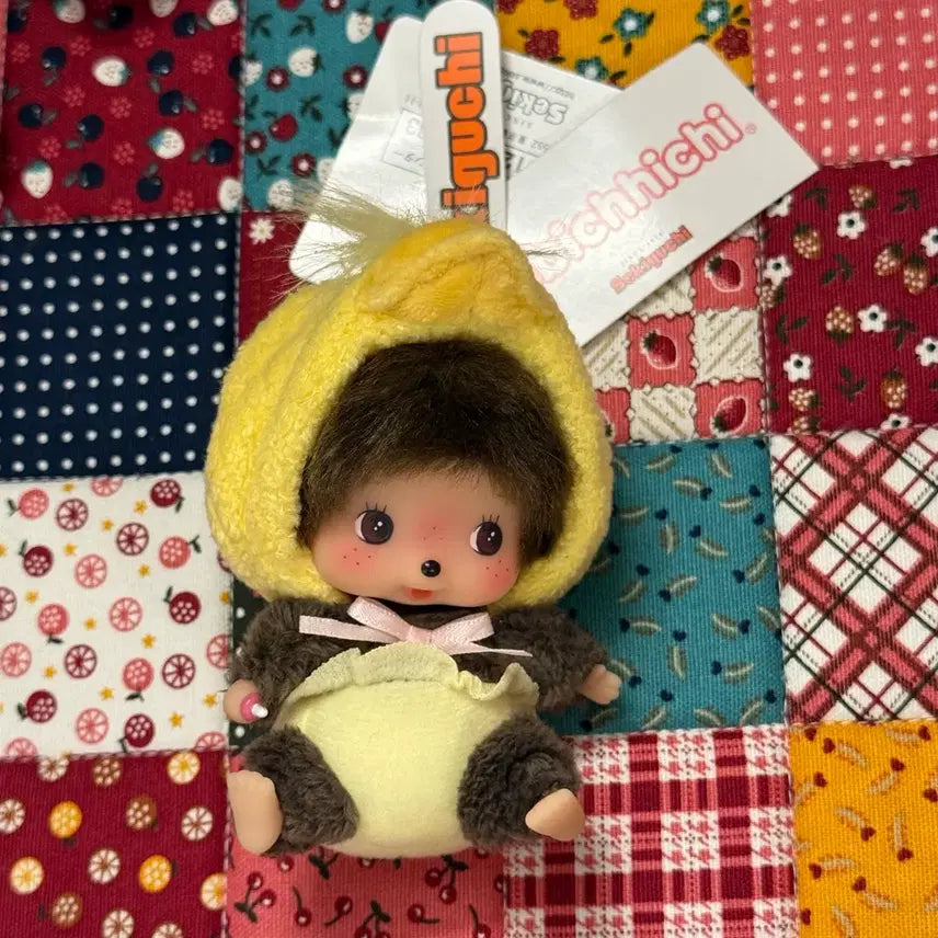 [BUNJANG] Monchhichi Baby Chick Plush Toy / 병아리 몬치치 베베치치 택ㅇ