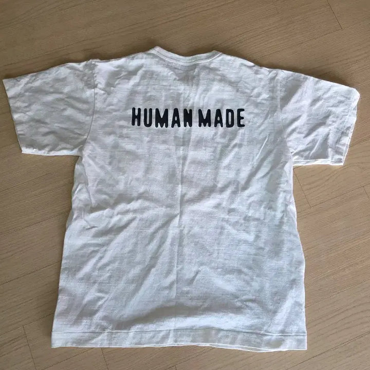 [SOLD OUT] 휴먼메이드 화이트 포켓 반팔티 M사이즈