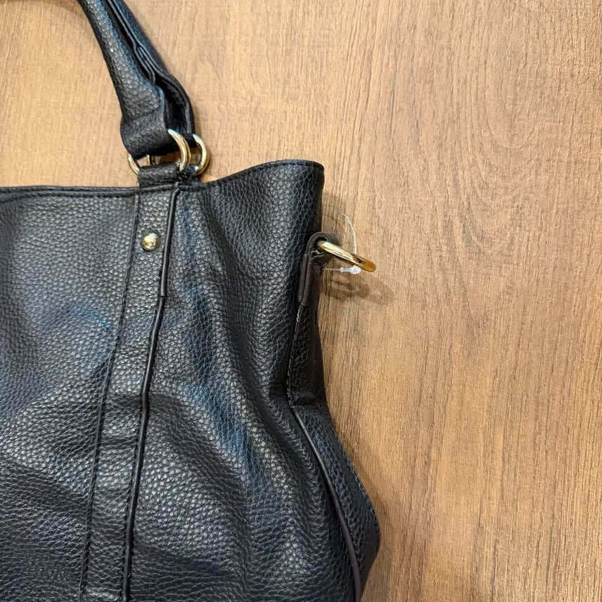 [BUNJANG] Vintage Leather Tote Bag / Vtg 빈티지 레더 토트백