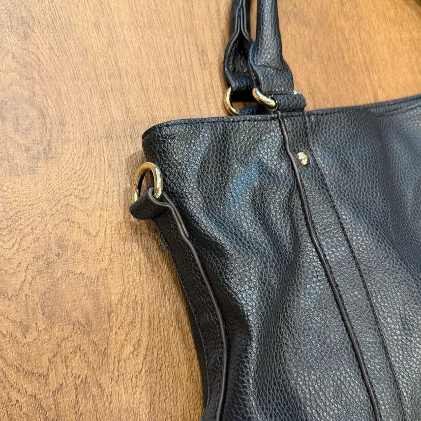 [BUNJANG] Vintage Leather Tote Bag / Vtg 빈티지 레더 토트백
