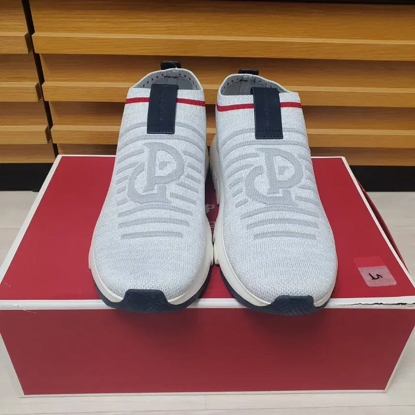[BUNJANG] Papageno Bologna Slip-on Sneakers White 265 / 파파게노 스니커즈 슬립온 운동화 화이트 265 새제품