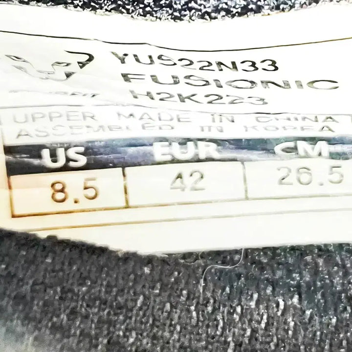 [BUNJANG] Dynafit Fuzionic Black Running Shoes / 다이나핏 265 퓨저닉 블랙 런닝화 운동화