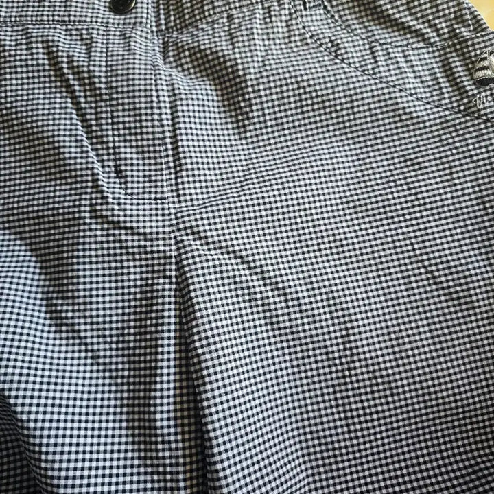 [BUNJANG] Olivia Checkered 7/10 Pants / 올리비아 체크 7부 바지 29