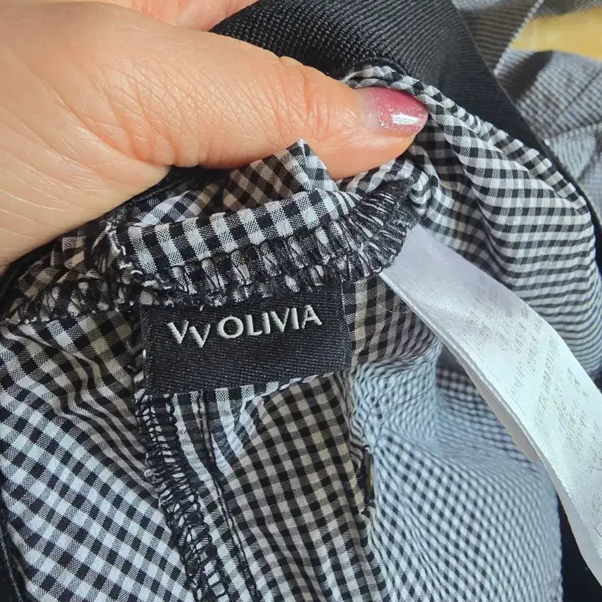 [BUNJANG] Olivia Checkered 7/10 Pants / 올리비아 체크 7부 바지 29