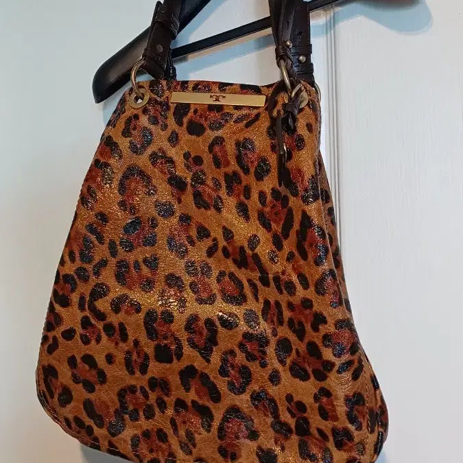 [BUNJANG] Tory Burch Leopard Shoulder Bag / 토리버치 33 37 12 상태A