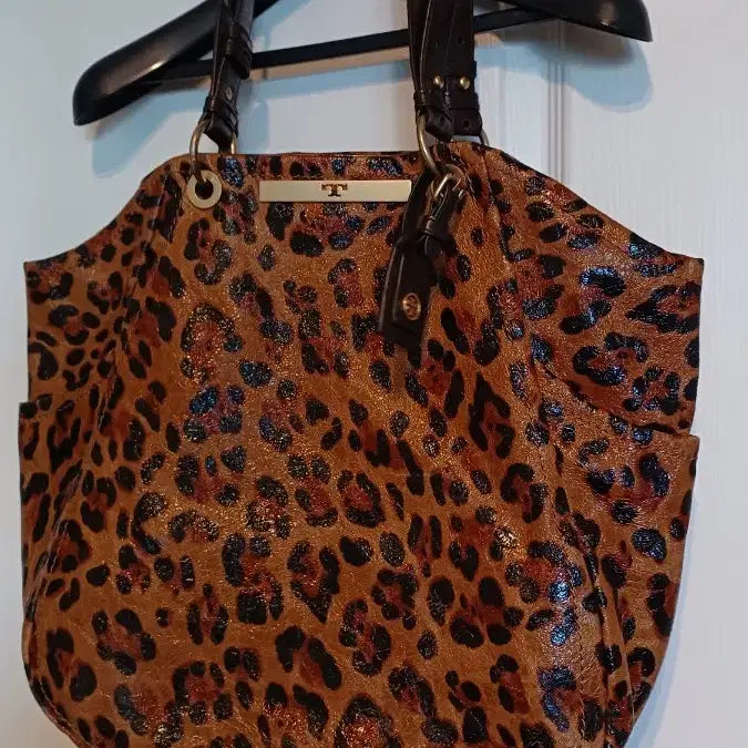 [BUNJANG] Tory Burch Leopard Shoulder Bag / 토리버치 33 37 12 상태A